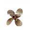 China 4 blade Ship repair accessories bronze marine propeller