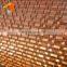 Metal interior decoration crimped woven mesh