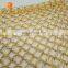 Brass color hot selling stainless steel welded ring mesh