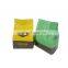 250g wholesale custom printed stand up pouch with valve / zipper flat  bottom coffee packaging bag