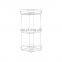 Bathroom Storage Iron Wire Rack Chrome Stand Rack