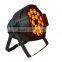 Professional uplight led par zoom 18pcs 15W 6IN1 RGBWAUV LED Stage Light