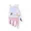 Custom Logo Microfiber Comfortable Women Professional Cabretta Leather Exercise Train Golf Gloves