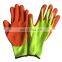 Industry nitrile coated work glove construction building rugged wear safety work gloves