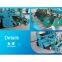YXSF-03 12 Rows Seeding Fertilizing Machine with Rotavator, Disc Harrow and Land Roller