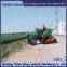 Customized triangular semi chain track for tractor anti sinking in paddy fields