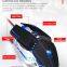 V7 Silent Wired Mouse Waterproof Multi Device Mini Portable Matt Anti Slip Gel Mouse With Usb Storage
