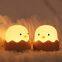 Led Children Baby Night Light For Kids Soft Silicone USB Rechargeable Bedroom Decor Gift Animal Chick Touch Lamp MOONSHADOW