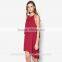 OEM supply women dress 2016 new arrival fashionable sexy dress cotton dress D282