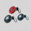 26mm aluminum ring pull closures easy open cap for glass beer juice bottle