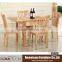 Rectangle dining table in natural root wood furniture