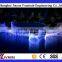 Outdoor large scale gas explosion fountain project with music and led light in the lake