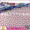 New lace fabric best quality water soluble stocking lace fabric