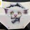 Lasercut Panty New Design Panties in Print Lovely Cats Dogs Design