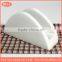 Eco-friendly china wholesale white ceramic porcelain hot napkin holder paper tissue box holder for restaurant