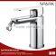 Modern brass expent outlet basin faucet