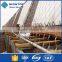 pp denline steel wire rope net