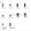 Original new 8 pin MFi power charging for iphone usb data cable