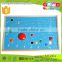 Wooden Puzzle Toys Puzzle Map of 9 Planets Baby Teaching aids Self-Assembly Toys for Kids