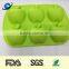 Fashionable apple shape design cake silicone mold