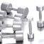Durable Steel Chrome Dumbbell TZ-8003 for Gym Bodybuilding