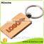 Wholesale keychain keyring and custom keychain Factory Direct Selling wood keychain