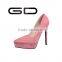 GD Wholesale of high-heeled shoes made in China high quality waterproof platform for women's shoes, like all over the world