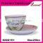 wholesale factory low price unique shape coffee cup and saucer set