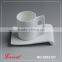 China white ceramic tea cups and saucers