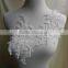 2015 Flower pattern bridal wedding dress applique with beads and sequins
