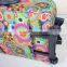 factory overrun stock printed 3pcs trolley suitcase set