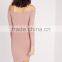 Sexy bardot long sleeve bodycon Cocktail Evening Party Bodycon Dress