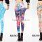 cheap piece in stock Custom gym China supplier fashion printed yoga and sport fitness sexy leggings for women