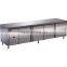 stainless steel work top chiller / workbench freezer
