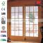 71.25 in. x 79.5 in. 400 Series French Wood Gliding Right-Hand 6068 Oak Interior Patio Door Low-E4 Smartsun with Screen