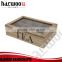 All kinds of wooden tea box with acylic lid
