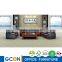 high quality pu/ lether metal frame office sofa set