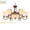 The SPANISH Marble copper chandelier