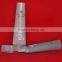 Cosmetic package plastic container 70 g empty cosmetic tube