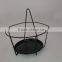 New design of balcony iron rack flower hanger