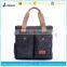 wholesale promotion leisure canvas tote handbag for men and women