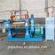 Silicone rubber mixing mill / open mill rubber mixing machine with stock blender