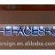 Advertising Frontlit Stainless Steel LED Letter Sign