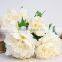 high quality Artificial Flower Wedding Decoration peony silk flower single artificial peony