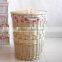 Wholesale Cheap Handmade Wicker Basket/ Custom Laundry Basket