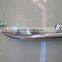 Chrome 9 ball display hook for oval tube hangrail KF-H004