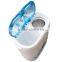 Mini washing machine is small with dry duplex stainless steel double barrel