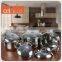 Kitchens appliances 4pcs set stainless cookware wide-brimmed cook pot with ss cover