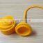 2015 Hot selling Colorful 100% food grade Silicone Rose Flower tea strainer