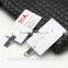 Promotional gift plastic material 1GB, 2GB, 4GB full color branded credit card shaped usb flash memory pen drive                        
                                                                                Supplier's Choice